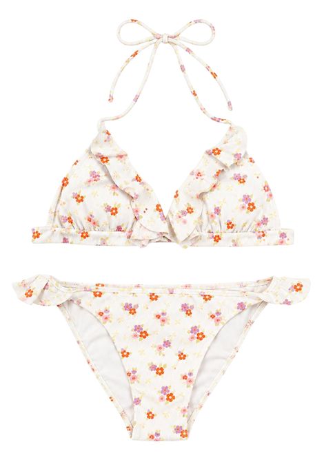Costume da bagno bambina due pezzi ME FUI | 0200X08PANNA